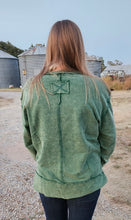 Load image into Gallery viewer, Dark Green &quot;Trina&quot; Sweatshirt by Zenana
