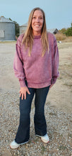 Load image into Gallery viewer, Eggplant &quot;Trina 2&quot; Sweatshirt by Zenana
